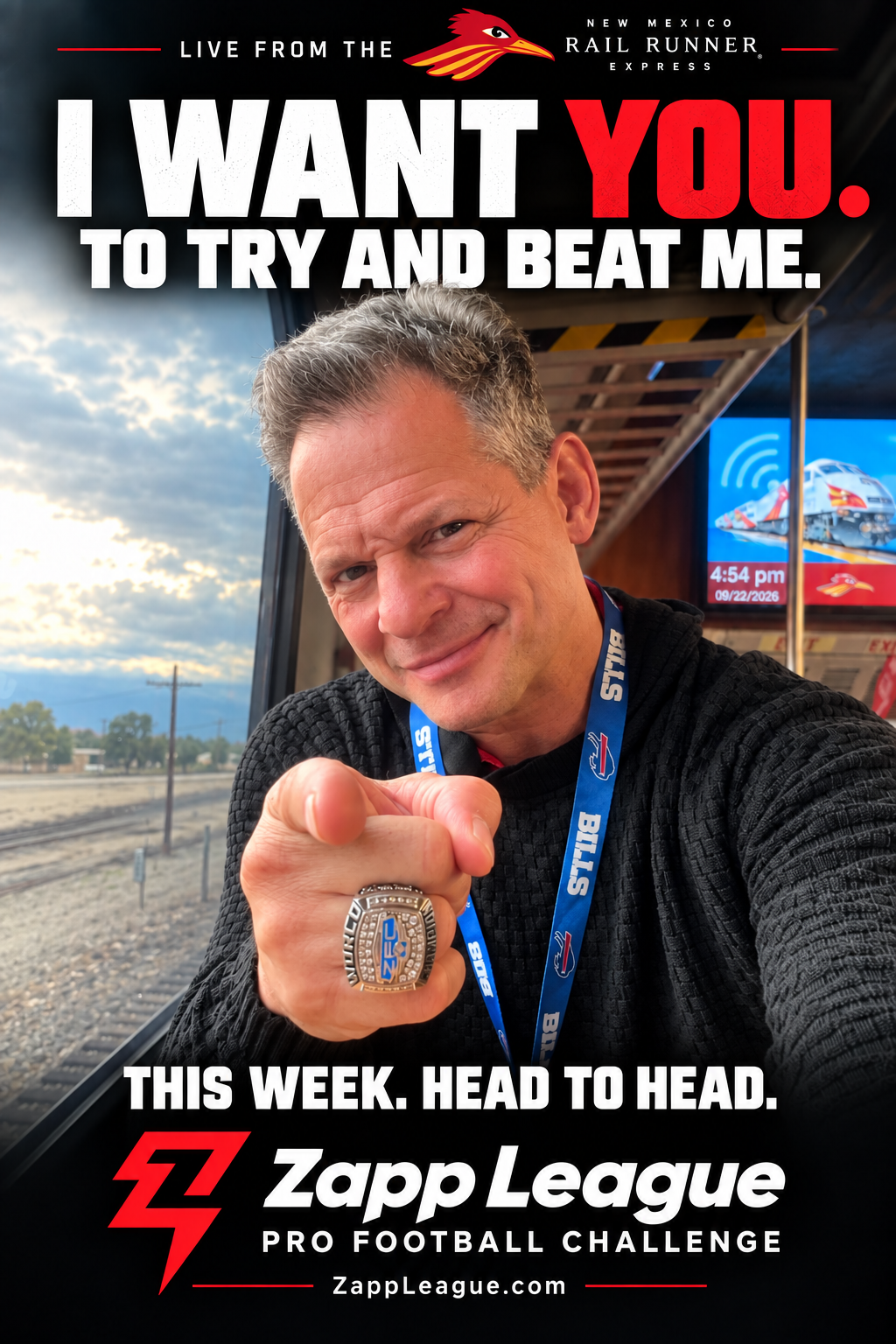 Live From the Rail Runner: I Want YOU to Try and Beat Me! ⚡️